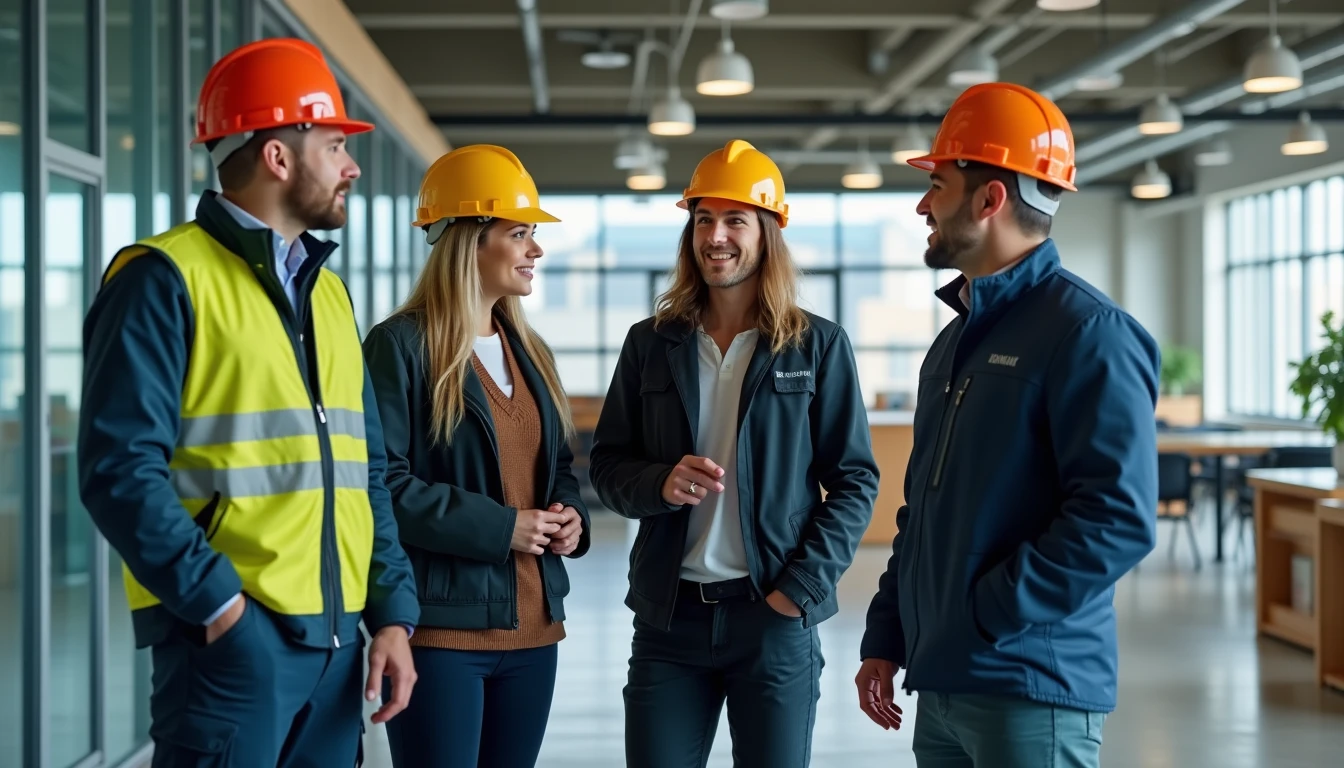 Sécurité et style : l'évolution des Vêtements de travail modernes