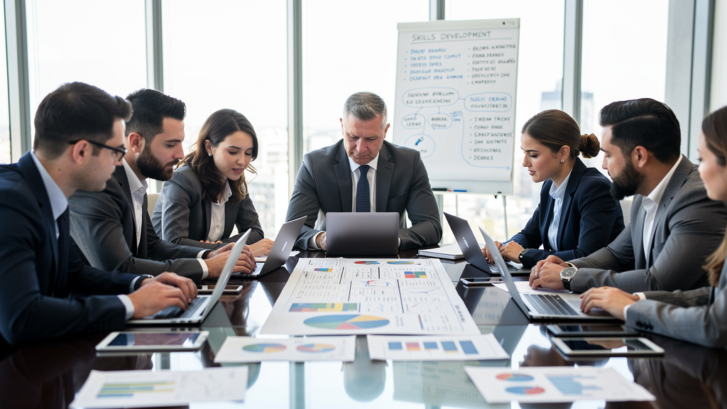 5 étapes clés pour un plan de développement des compétences modèle